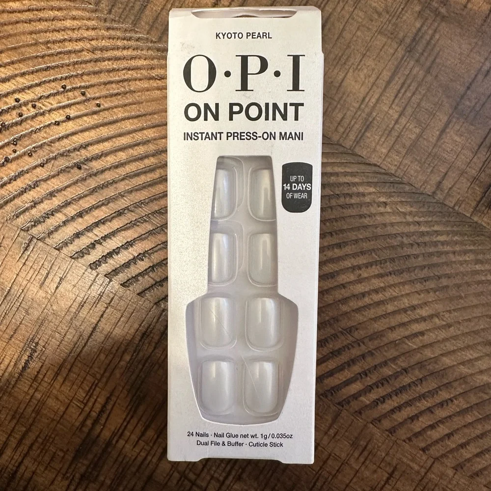 OPI On Point Press-On Nails in Kyoto Pearl